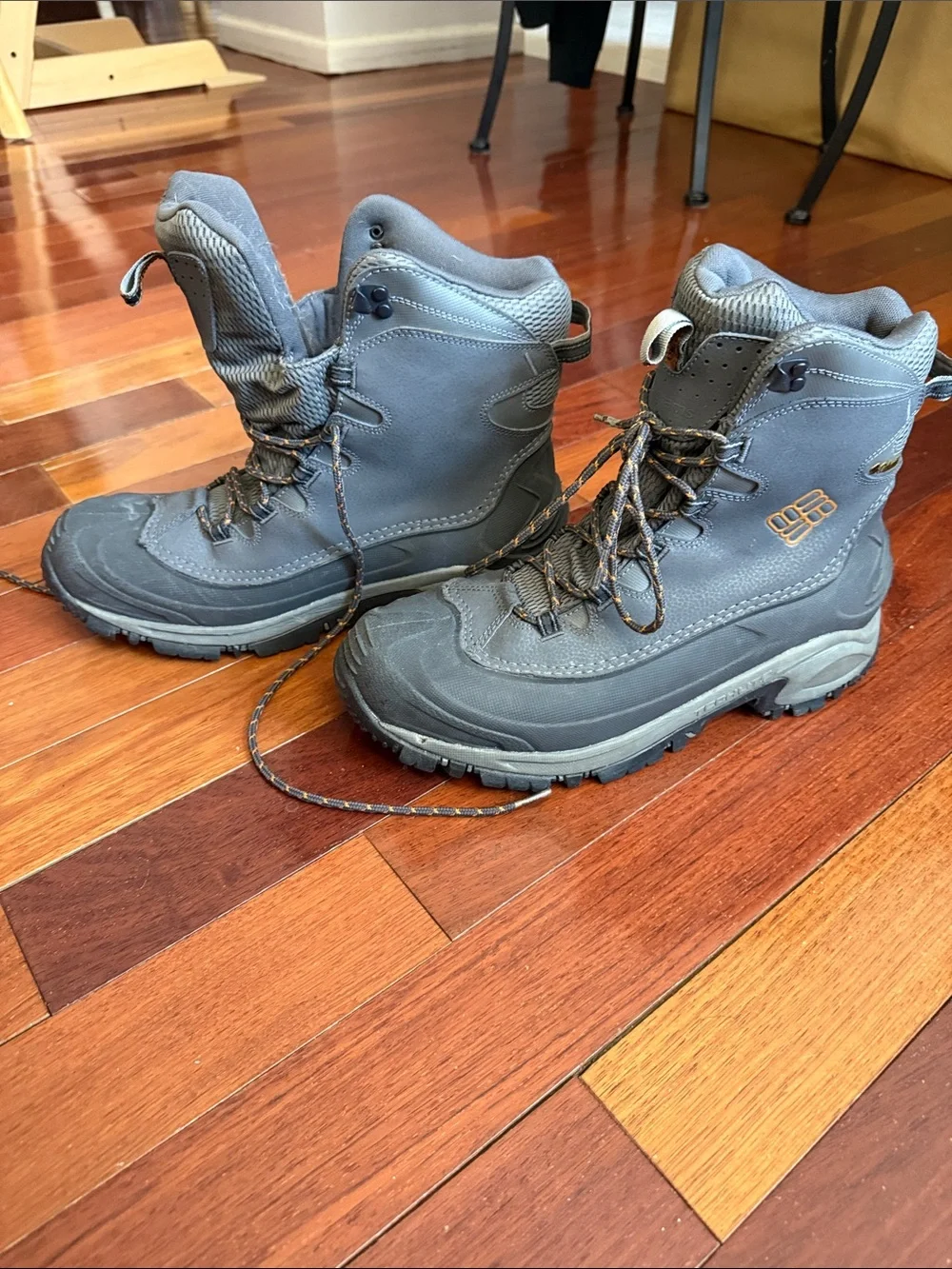 Columbia Gray All-Weather Lace-Up Boots